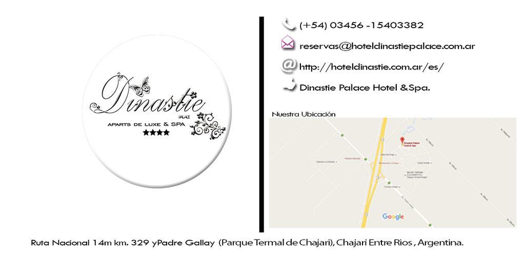 Dinastie Palace Hotel & Spa Chajari Bagian luar foto